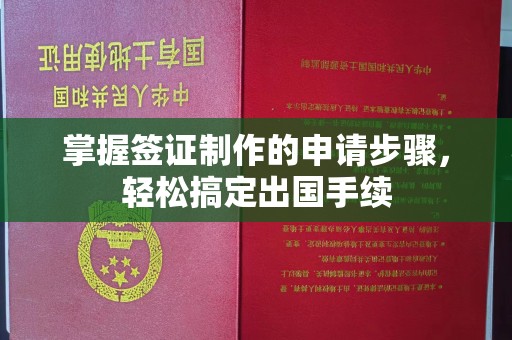 开远掌握签证制作的申请步骤，轻松搞定出国手续